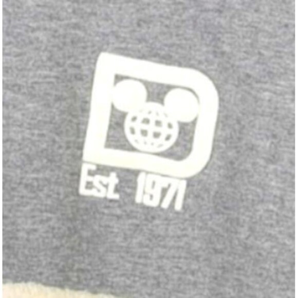 Disney Authentic Original Collection Spirt Jersey Sherpa Fleece Sweatshirt S - Picture 3 of 4